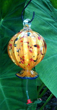 Artistic Balloon Hummingbird Feeder