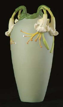 Large White Lilies Vase