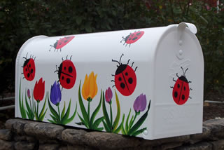 Mailbox, Ladybugs